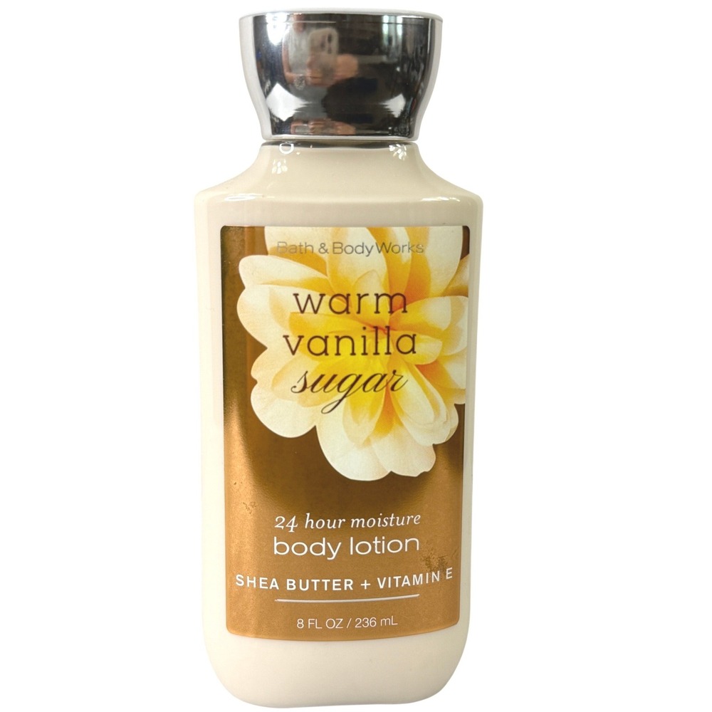 Bath & Body Works Warm Vanilla Sugar Body‎ Lotion 8oz Shea Butter Vitamin E